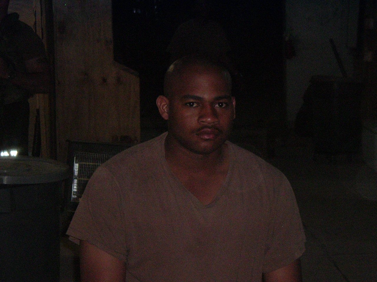 In the barracks, March 25, 2004.